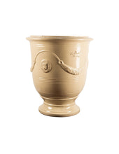 Afbeelding in Gallery-weergave laden, Traditionele Anduze pot - Ivoor geëmailleerd