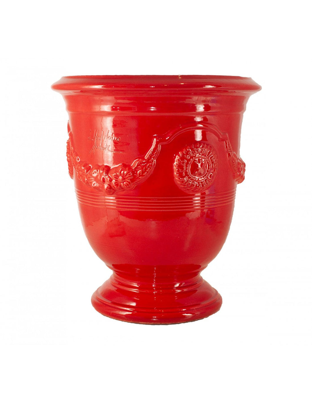 Traditionele Anduze pot - Rood